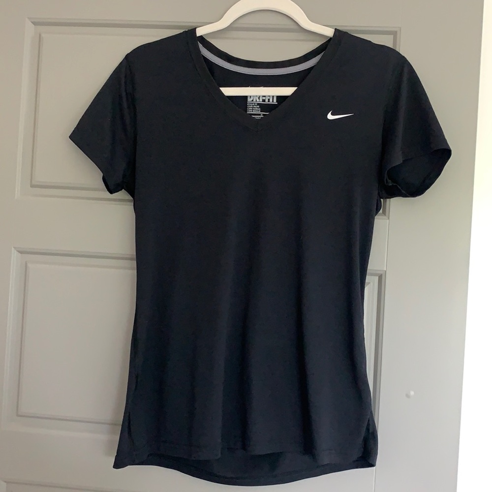 Nike Dri-Fit Womens V-neck Top